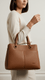 Khaki Formal Shoulder Bag P36390