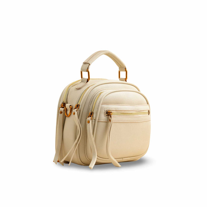 Beige Casual Shoulder Bag P36391