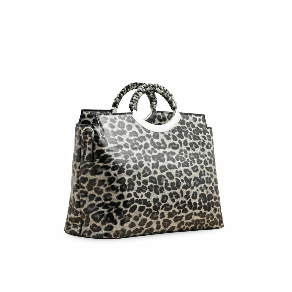 White Formal Hand Bag P36392