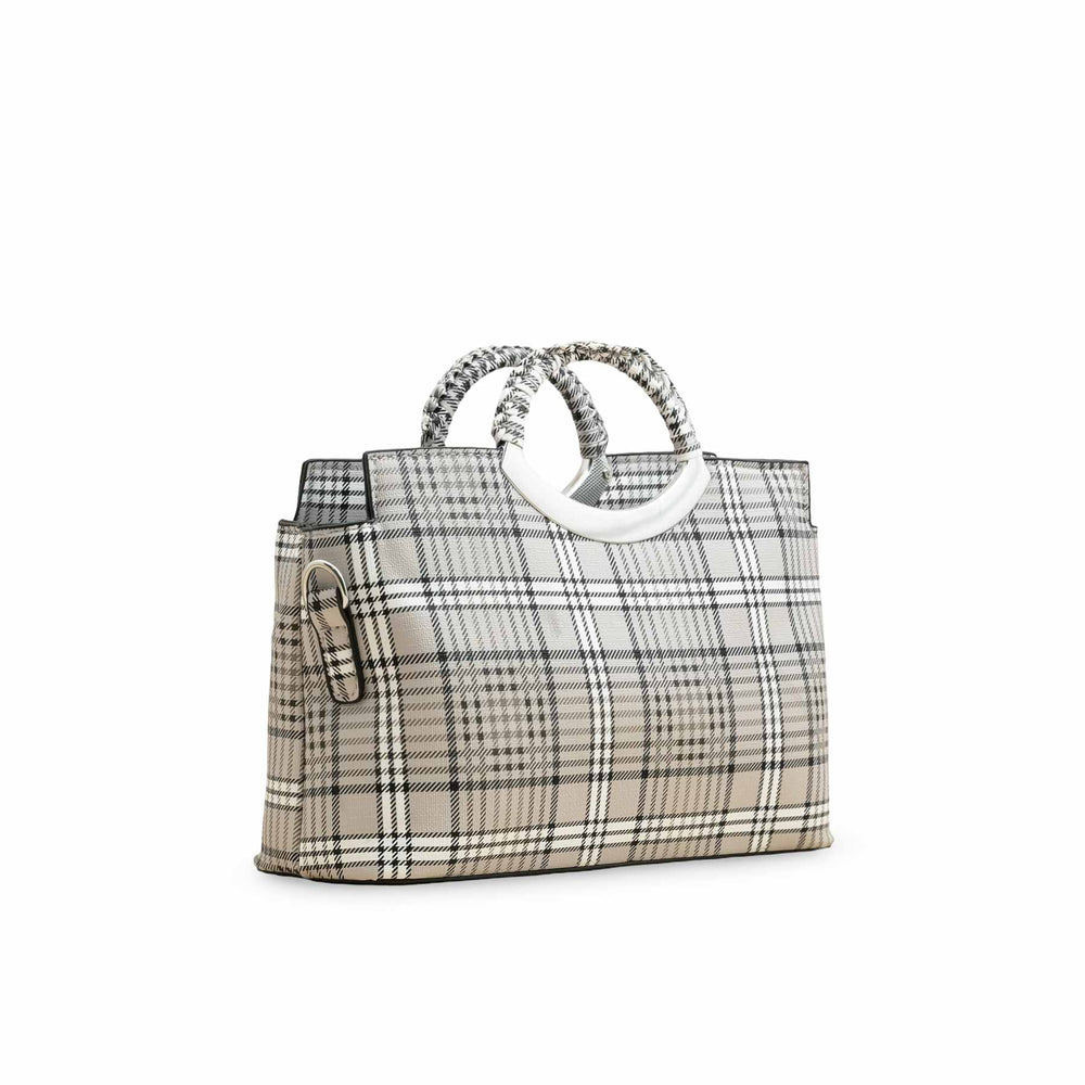 Grey Formal Hand Bag P36395