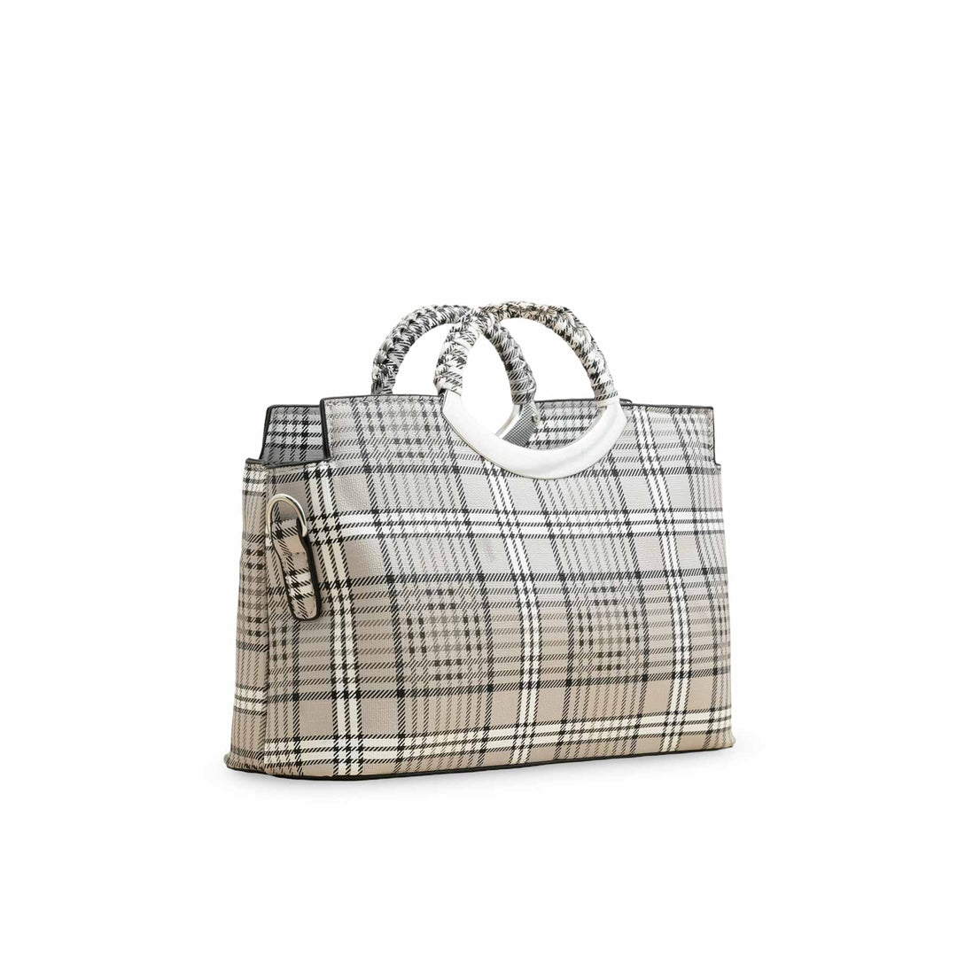 Grey Formal Hand Bag P36395