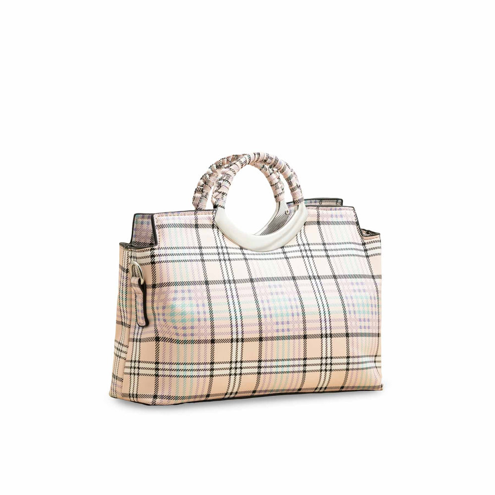Blkwht Formal Hand Bag P36395