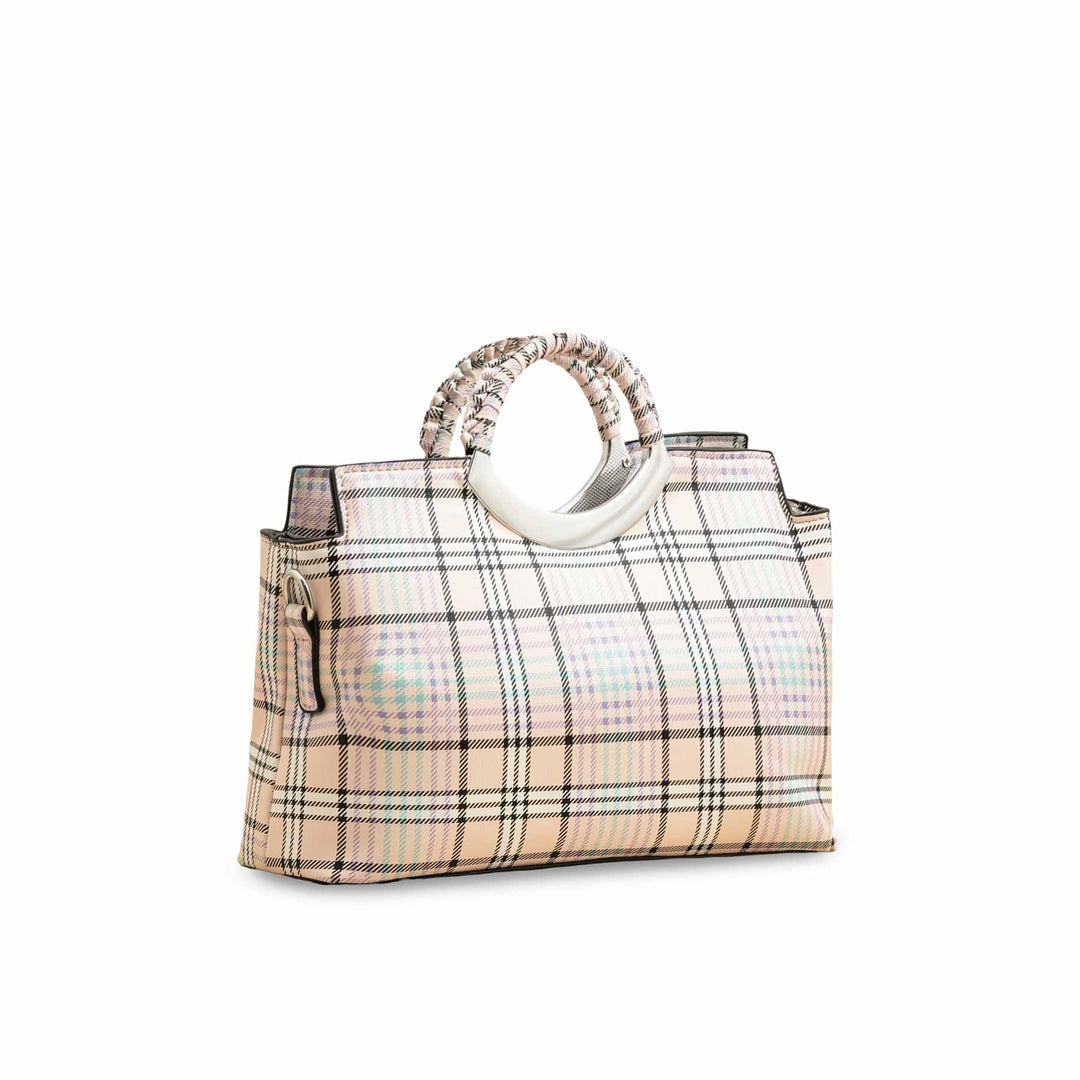 Blkwht Formal Hand Bag P36395