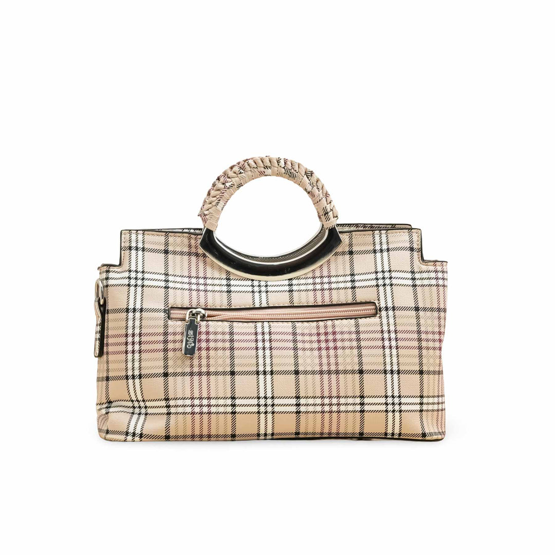 Khaki Formal Hand Bag P36395