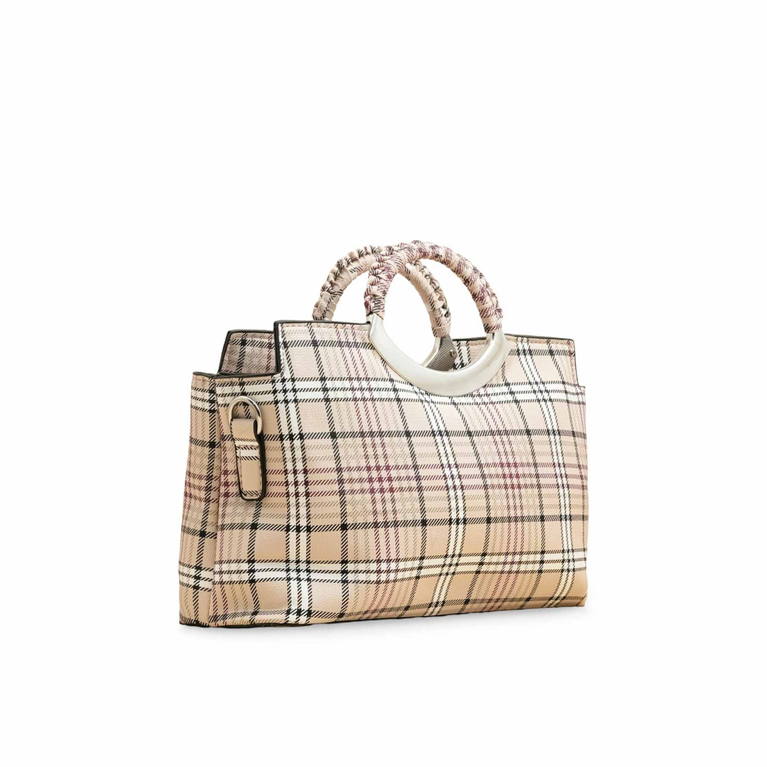 Khaki Formal Hand Bag P36395