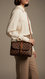 Brown Formal Shoulder Bag For Women P36418