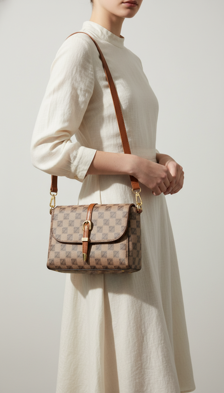 Fawn Formal Shoulder Bag For Women P36418