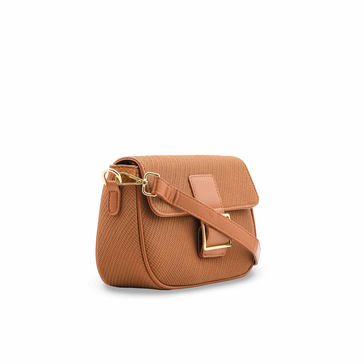 Brown Formal Shoulder Bag For Women P36419