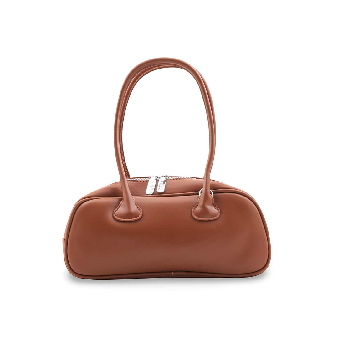 Brown Formal Hand Bag For Ladies P36420