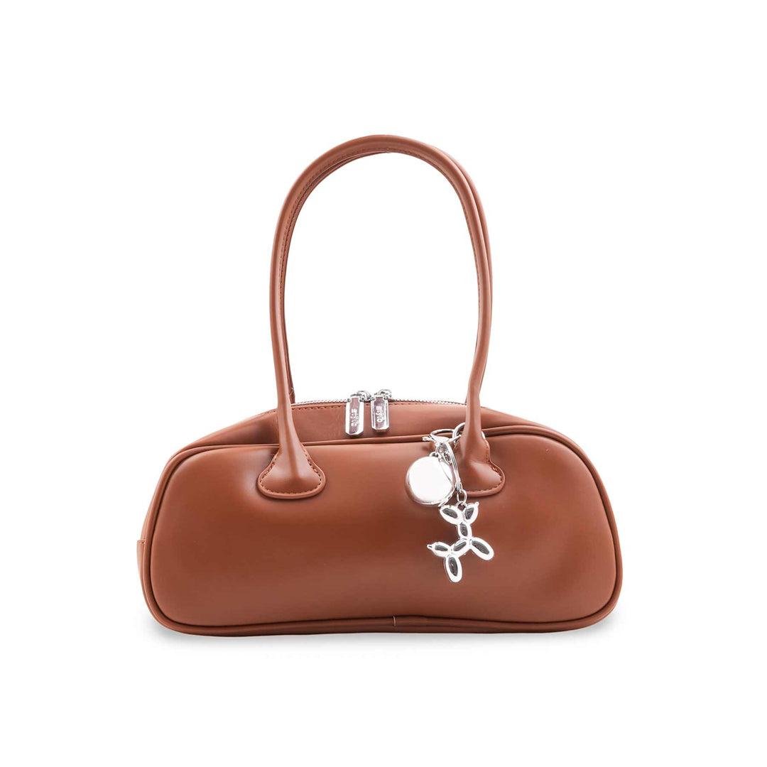 Brown Formal Hand Bag For Ladies P36420