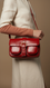 Red Formal Shoulder Bag For Women P36421