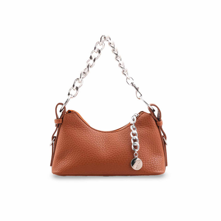 Brown Formal Shoulder Bag For Ladies P36422