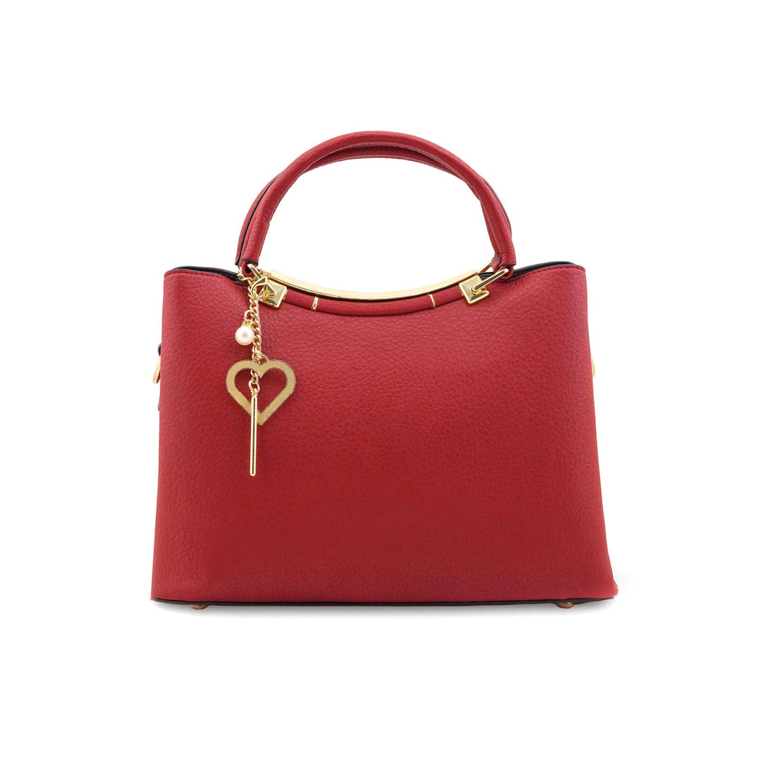 Maroon Formal Hand Bag For Women P36441