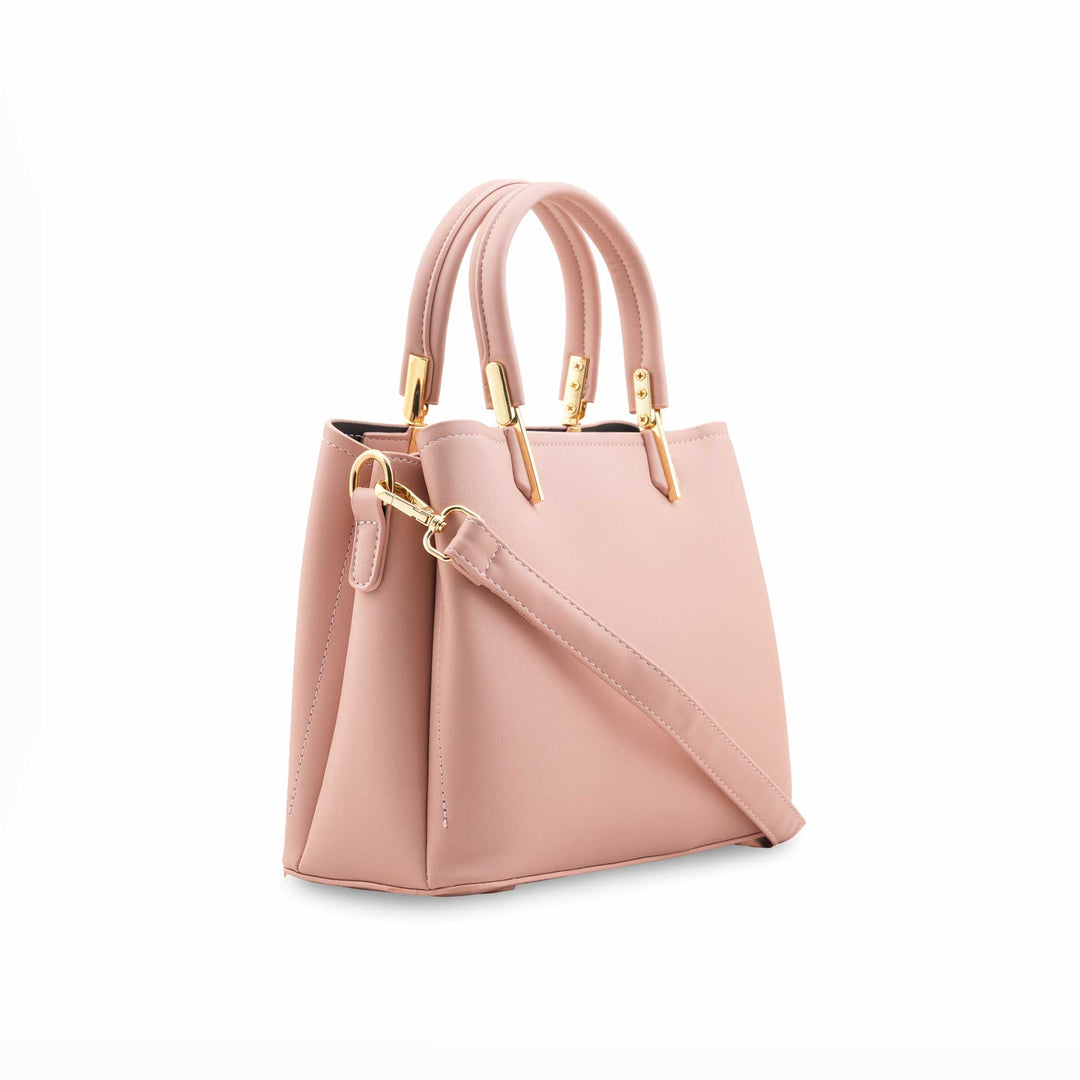 Pink Formal Hand Bag For Ladies P36443