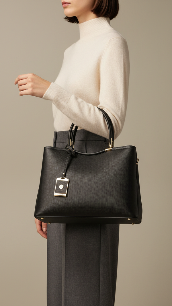 Black Formal Hand Bag For Ladies P36444