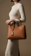 Brown Formal Hand Bag For Ladies P36444