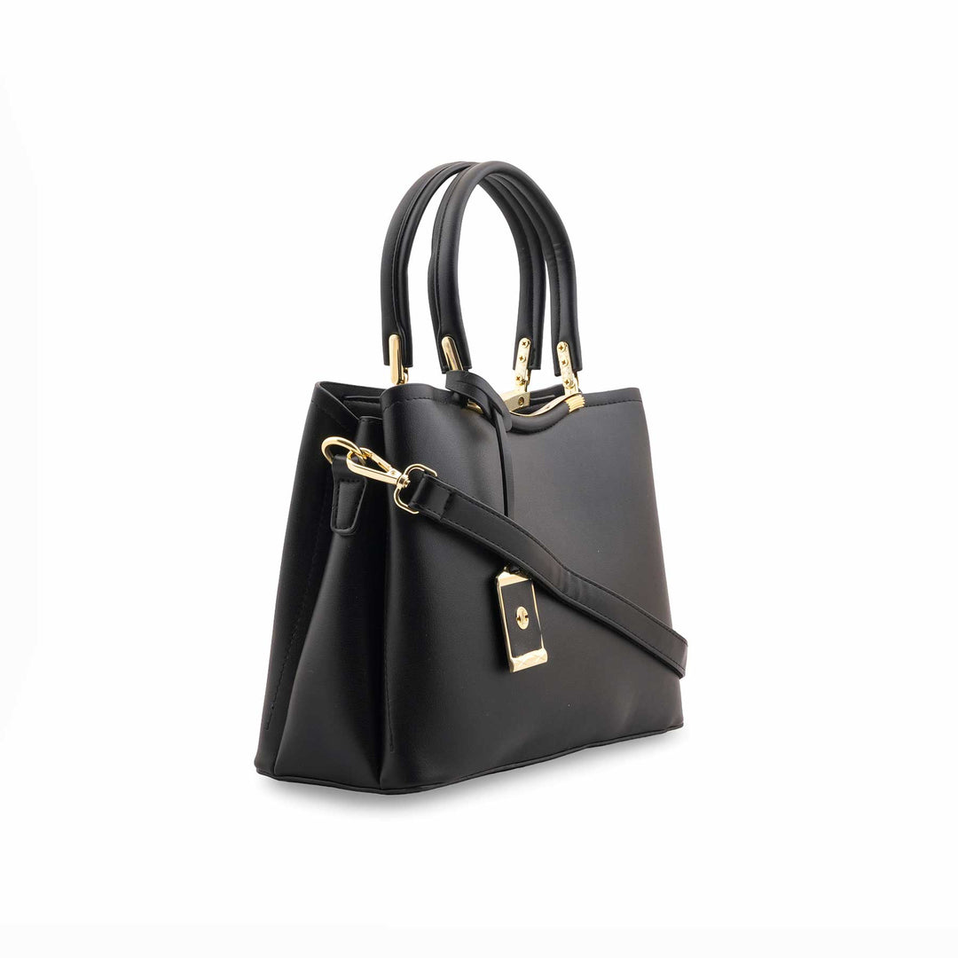 Black Formal Hand Bag For Ladies P36444