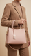 Pink Formal Hand Bag For Ladies P36444