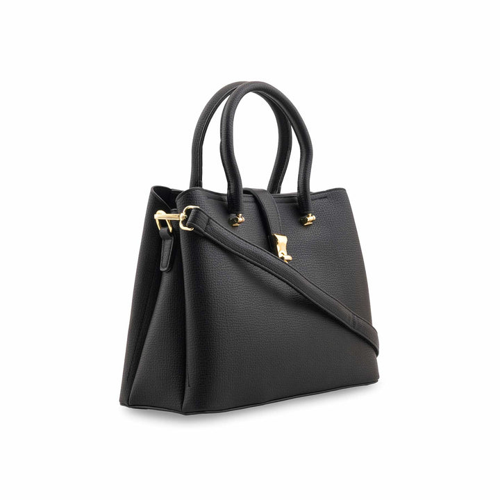Black Formal Hand Bag For Ladies P36445