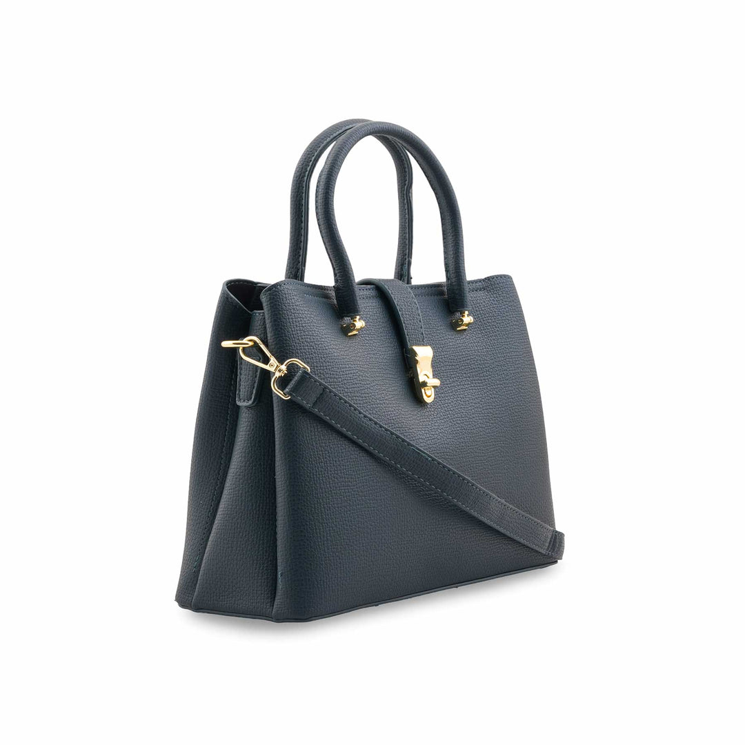 Blue Formal Hand Bag For Ladies P36445