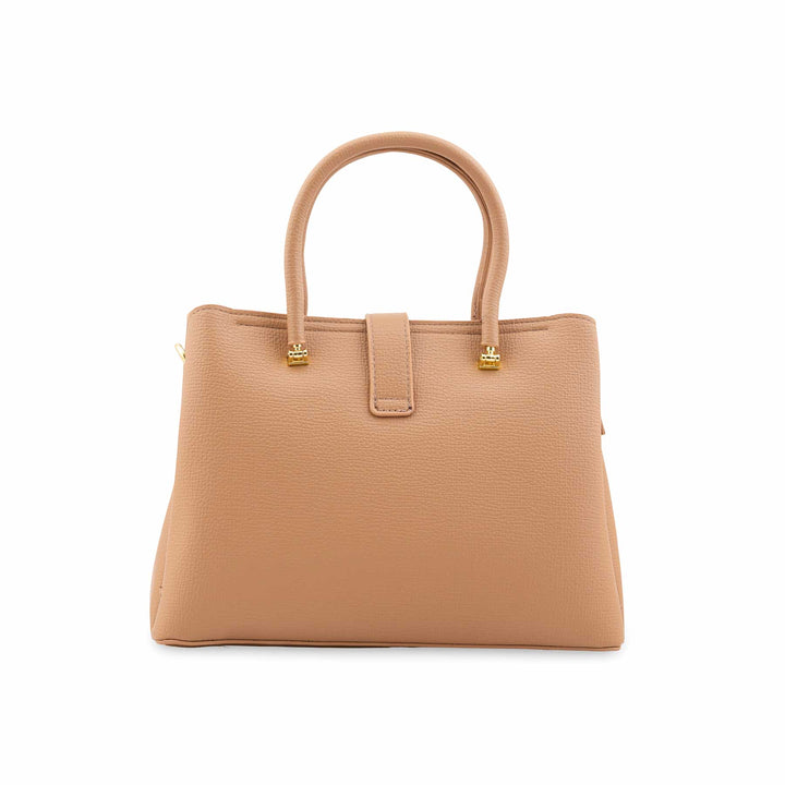 Fawn Formal Hand Bag For Ladies P36445