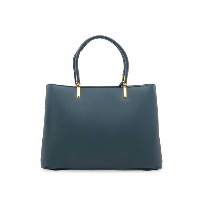Blue Formal Hand Bag For Ladies P36446