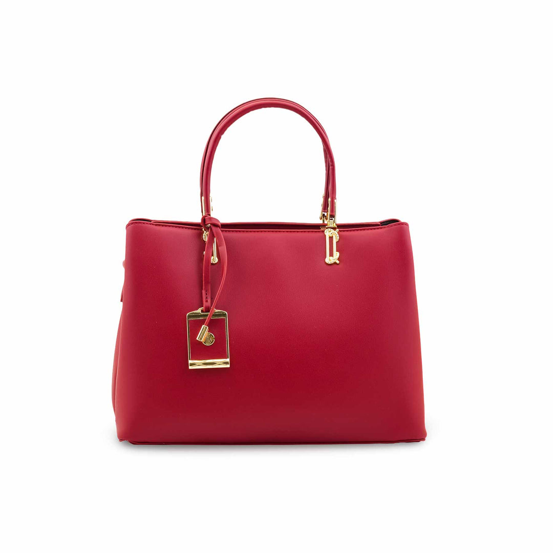 Red Formal Hand Bag For Women P36446