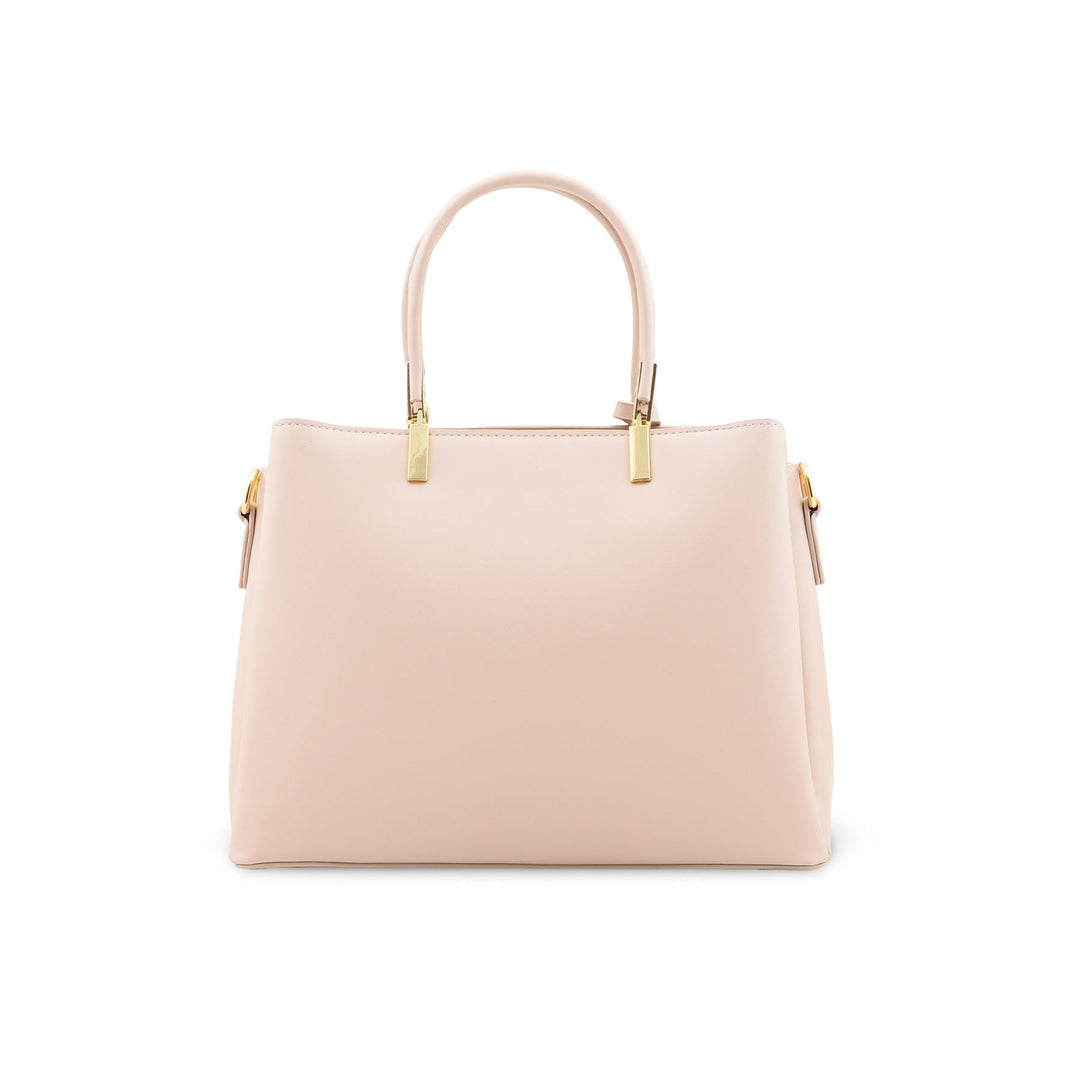 Cream Formal Hand Bag For Women P36447