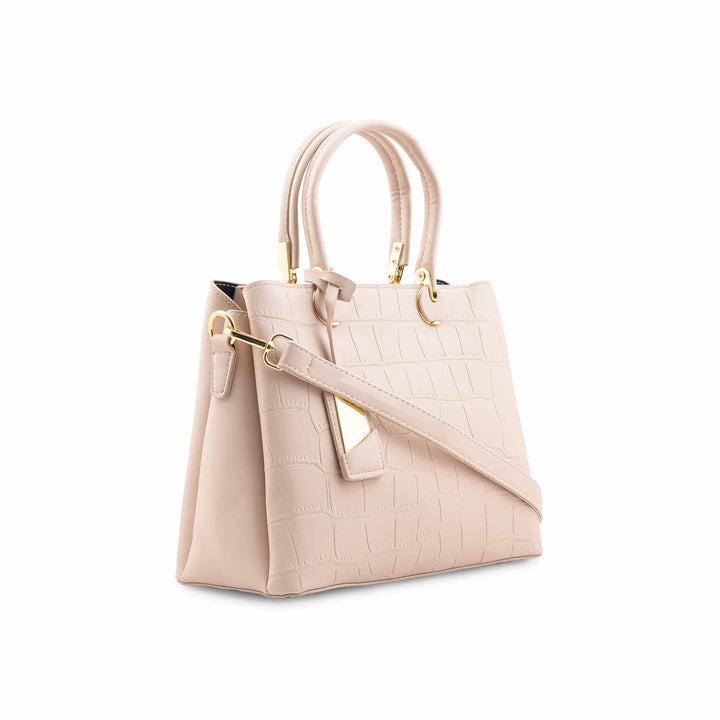 Cream Formal Hand Bag For Women P36447