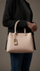 Cream Formal Hand Bag For Women P36447