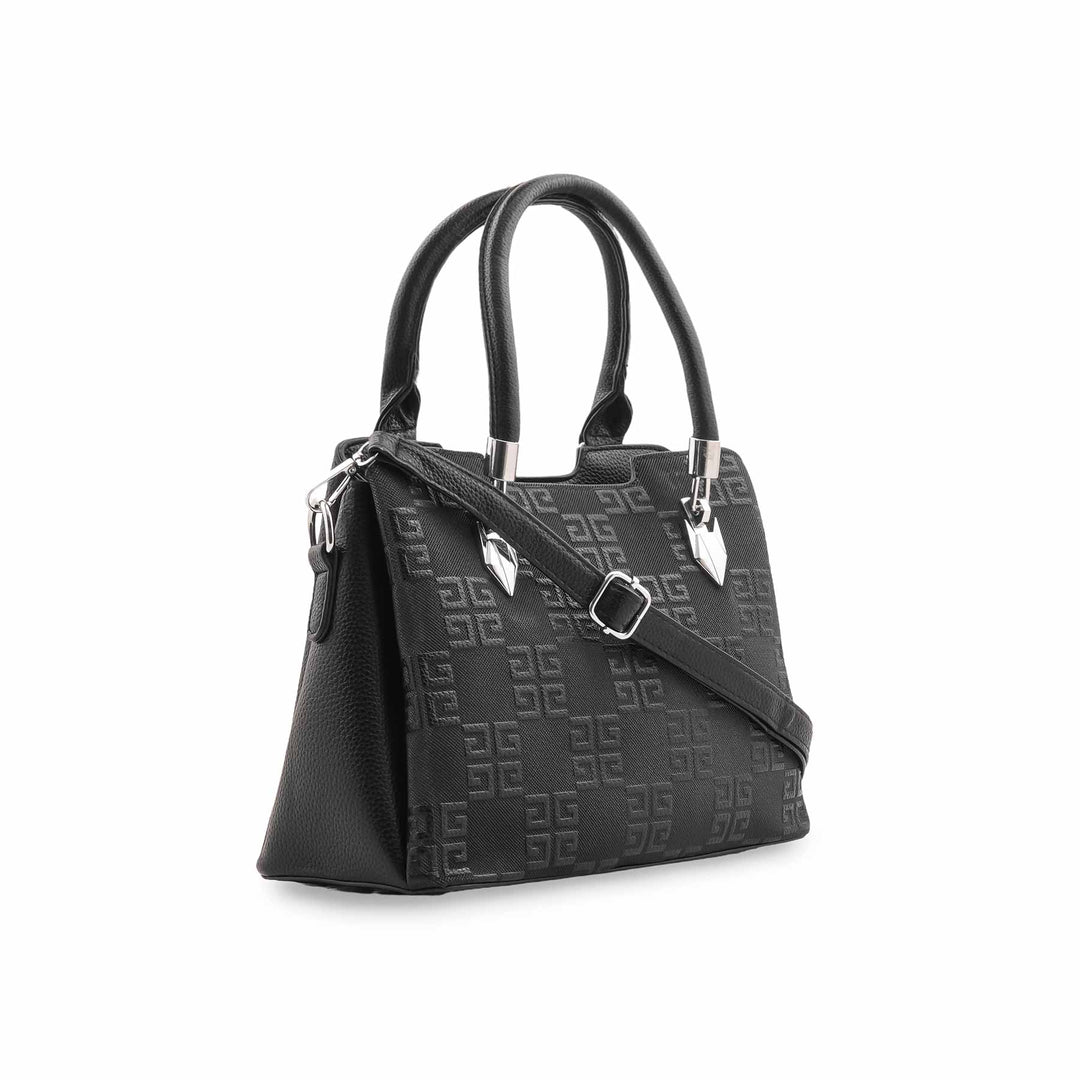 Black Formal Hand Bag For Ladies P36448