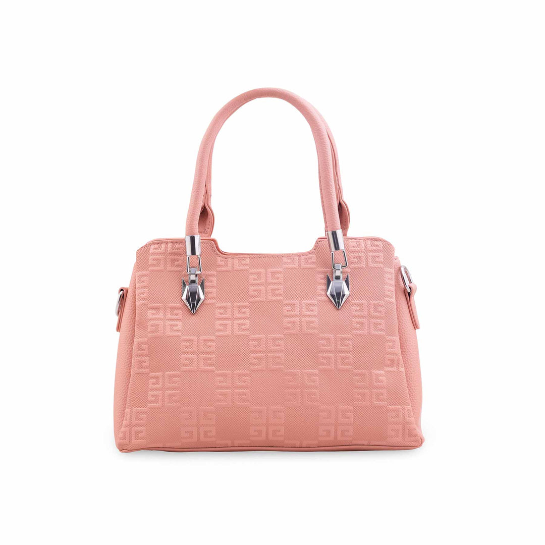 Pink Formal Hand Bag For Ladies P36448