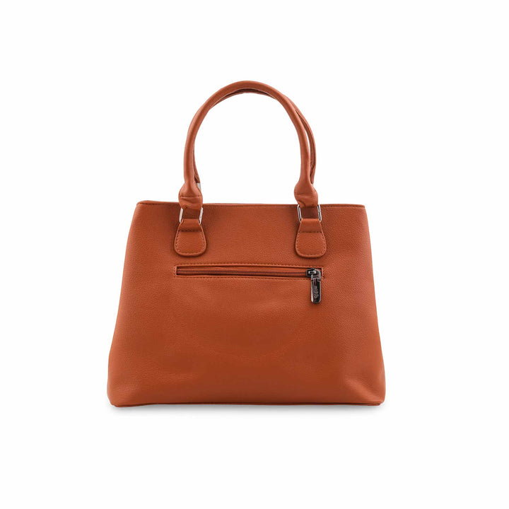 Mustard Formal Hand Bag For Women P36450