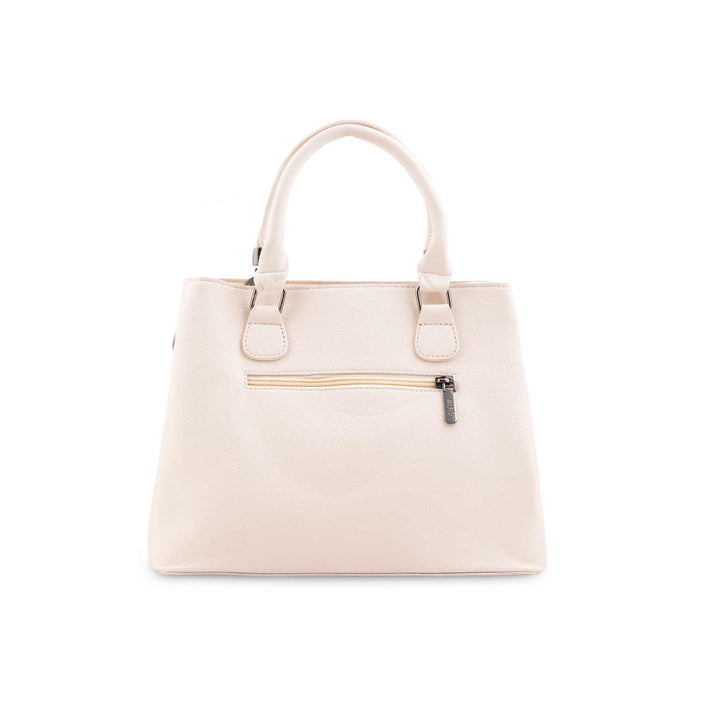 Beige Formal Hand Bag For Women P36450