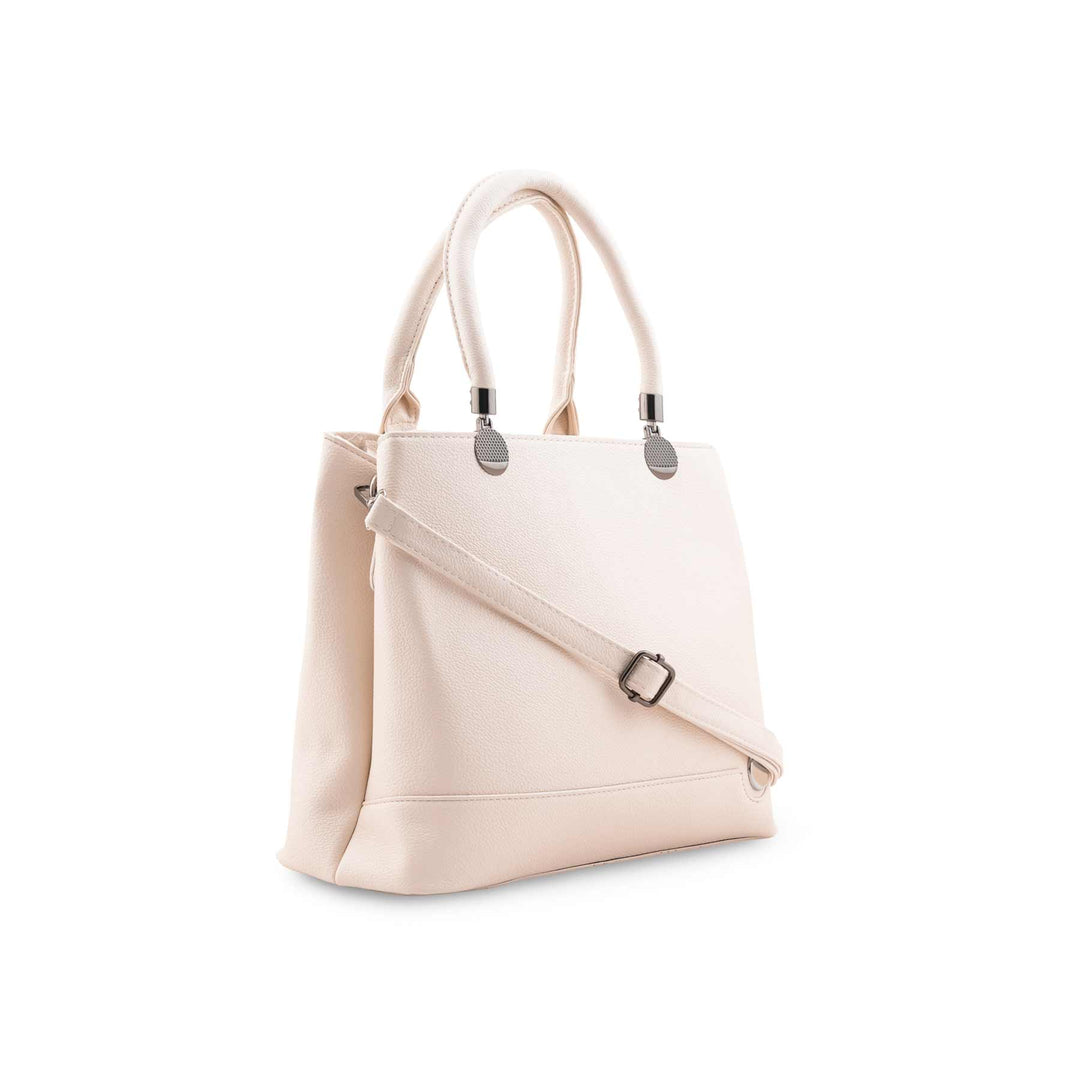 Beige Formal Hand Bag For Women P36450