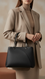 Black Formal Hand Bag For Women P36451