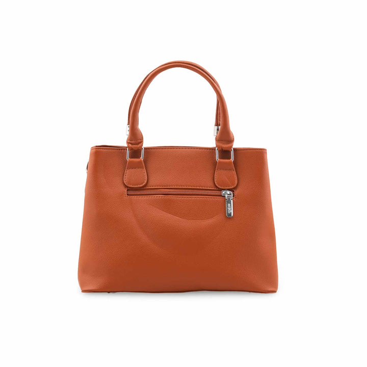 Mustard Formal Hand Bag For Women P36451