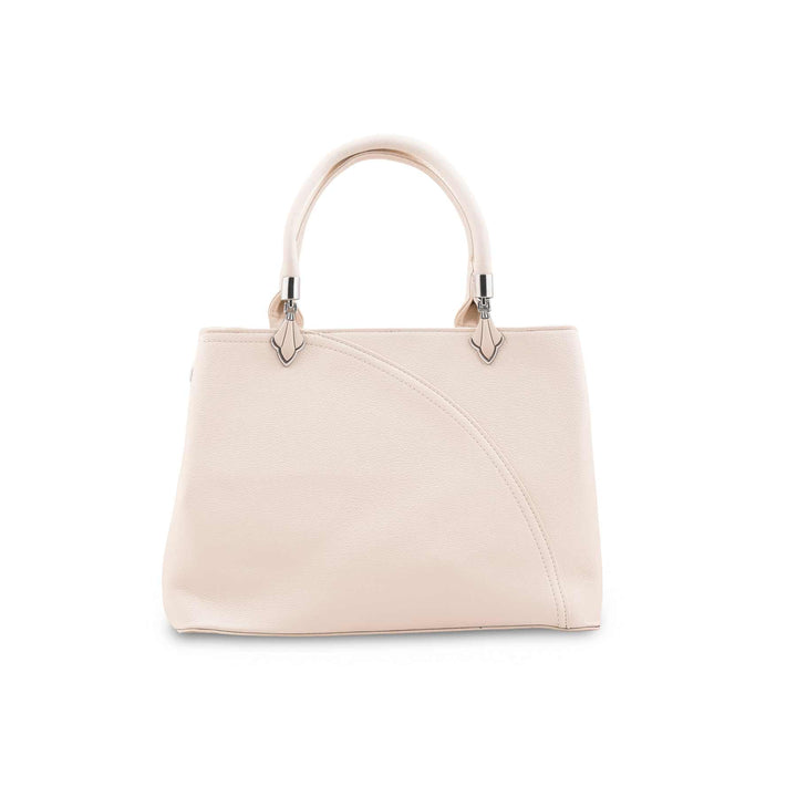 Beige Formal Hand Bag For Women P36451