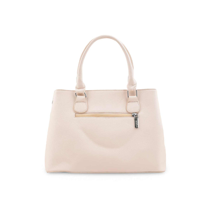 Beige Formal Hand Bag For Women P36451