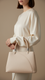 Beige Formal Hand Bag For Women P36451