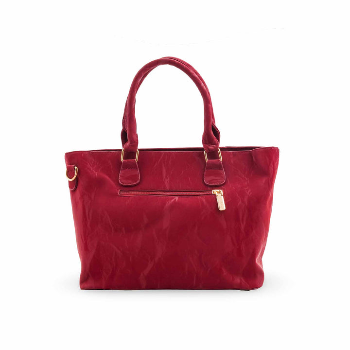 Maroon Formal Shoulder Bag For Ladies P36452