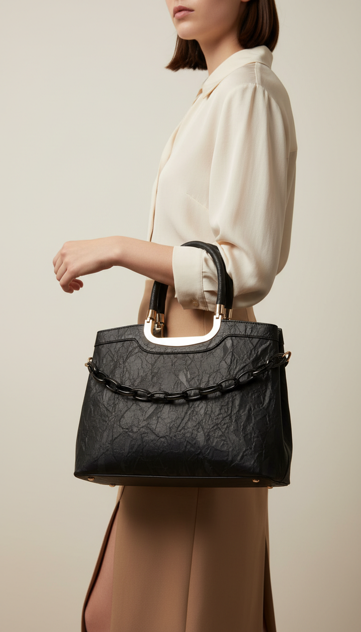 Black Formal Hand Bag For Women P36454