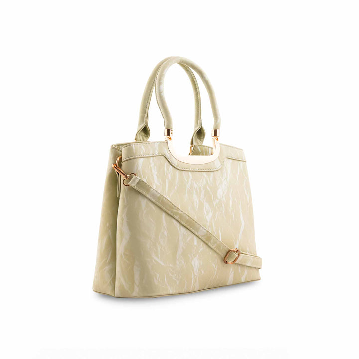 Green Formal Hand Bag For Ladies P36454