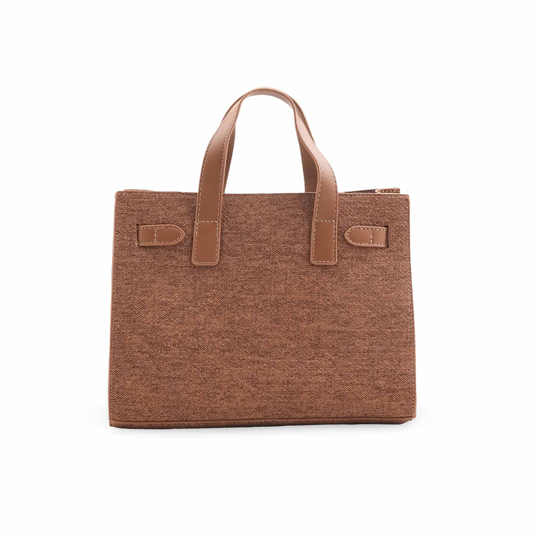 Brown Formal Hand Bag For Ladies P36461