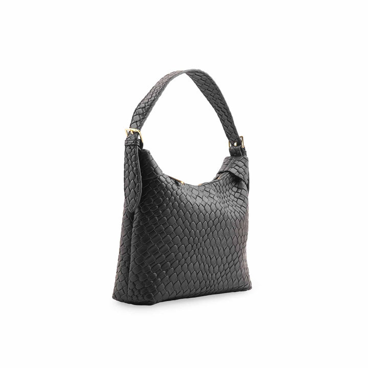 Black Formal Shoulder Bag For Women P36462