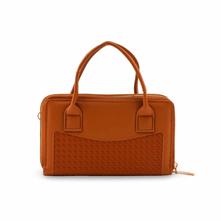 Brown Casual Wallet For Ladies P36463