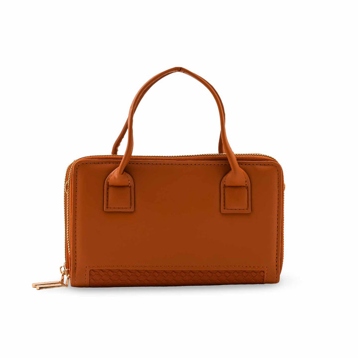 Brown Casual Wallet For Ladies P36463