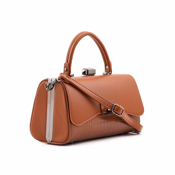 Brown Formal Hand Bag For Women P36465