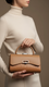 Beige Formal Hand Bag For Women P36465