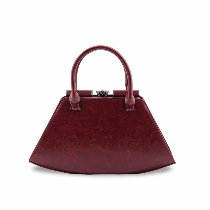 Maroon Formal Hand Bag P36471